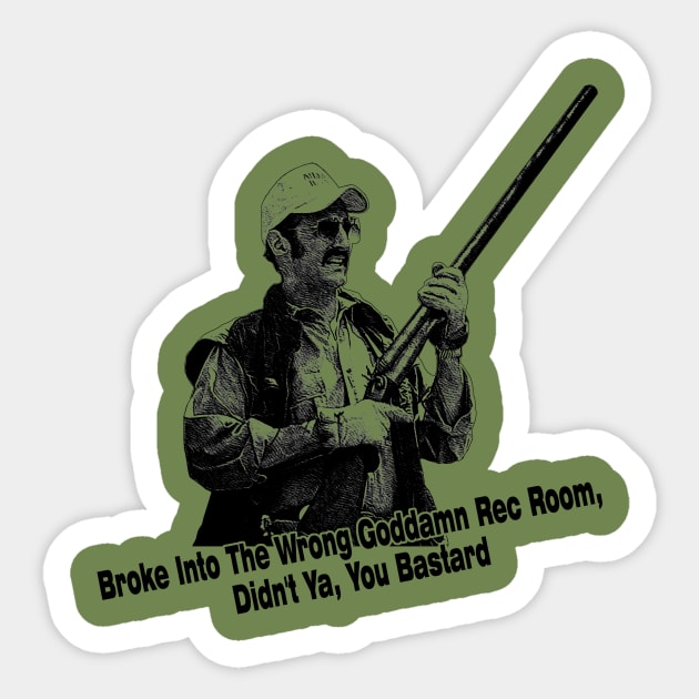 Burt Gummer Sticker by arxitrav